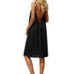 💥Begrenzte Zeit kostenloses Geschenk🌸🩰Cami-Kleid mit sexy Rückenfreiheit & verstellbarem Kordelzug ✨