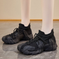 Slip-On Freizeitschuhe aus Strick
