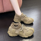 Slip-On Freizeitschuhe aus Strick