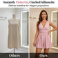 🥳2026 HOT SALE🥳💞50K+ SOLD!👗🌸 50% OFF! V-Neck Ruched Waist Romper – Sleeveless & flattering, pleated waist defines curves. Soft & breathable, perfect for sunny days. Sizes S-2XL. Your effortless summer go‑to. 🦋✨