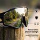 Photochrome Outdoor-Sportbrille - Selbsttönend & Panoramablick | Windschutz, Rutschfest