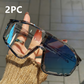 Photochrome Outdoor-Sportbrille - Selbsttönend & Panoramablick | Windschutz, Rutschfest