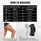 Adjustable compression knee brace – dial adjustment + patella support 💪 Adjusts flexibly with your movements – dial adjustment for a perfect fit ✨