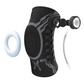 Adjustable compression knee brace – dial adjustment + patella support 💪 Adjusts flexibly with your movements – dial adjustment for a perfect fit ✨