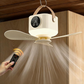 ⏰ Zeitlich begrenztes Angebot: 50% RABATT auf wiederaufladbaren Deckenventilator mit LED! 🌬️✨