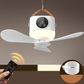 ⏰ Zeitlich begrenztes Angebot: 50% RABATT auf wiederaufladbaren Deckenventilator mit LED! 🌬️✨