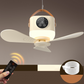 ⏰ Zeitlich begrenztes Angebot: 50% RABATT auf wiederaufladbaren Deckenventilator mit LED! 🌬️✨