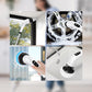 🧼 Last Day Special Price:£27.99 !🔋 9-in-1 Electric Cleaning Brush Set – Interchangeable Heads, Powerful Rotation & Perfect for Kitchen, Bathroom & Tiles 🏠