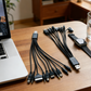 🔥 50% RABATT 💥 10-in-1 Universal USB-Ladekabel ⚡ Ein Kabel für all deine Geräte – praktisch, kompakt & unverzichtbar im Alltag 🔗✨