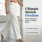 🔥50% RABATT👖Damen-Freizeithose mit weitem Bein, einfarbig | Weich, locker & ganztägiger Tragekomfort 👖✨