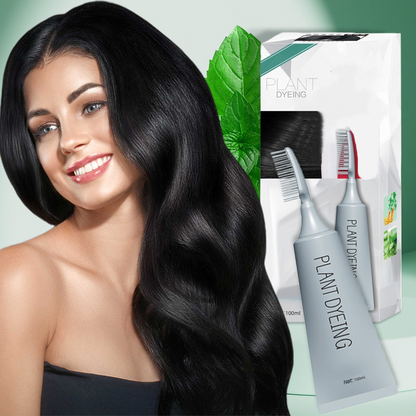 🔥 Colour your hair easily whilst combing 🌿 Plant-based hair colour comb