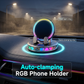 📱 RGB Car Holder with Automatic Clamping &amp; 15W Wireless Charging