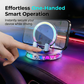 📱 RGB Car Holder with Automatic Clamping &amp; 15W Wireless Charging