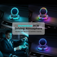 📱 RGB Car Holder with Automatic Clamping &amp; 15W Wireless Charging