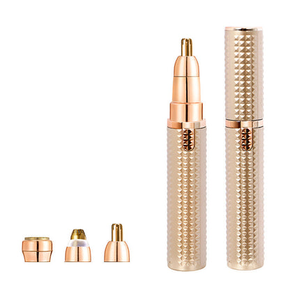 📢📢50% OFF !! ⏰"3-in-1 Electric Eyebrow Trimmer – Interchangeable Heads for Brows, Face, and Detail Trimming – Ideal for Men and Women, Keeps You Groomed Anywhere, Anytime"