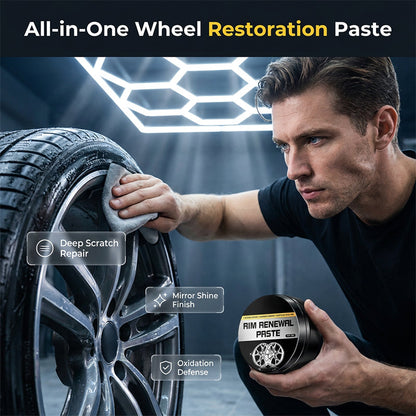 All-in-One-Paste zur Pflege und Aufarbeitung von Felgen