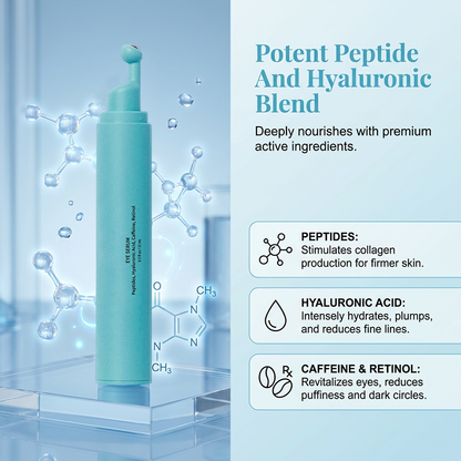 Peptid-Augenserum mit Massageapplikator