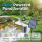 📢📢50 % Rabatt!!🥳☀️Solar-Teichbelüfter mit Luftpumpe