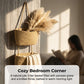 🏡 3-Tier Over the Door Basket, Wall-Mounted Jute Storage Organizer in bathroom – Decorative Nursery Baskets, Perfect for Busy Mom/Dad to Store Diapers & Toys small basket Gift Hook laundry basket house organizers organizing baskets