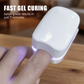 Tragbare und wiederaufladbare LED-Nagellampe