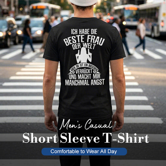 👕 LIMITED-TIME 60% OFF! 💥 Men's Casual Short Sleeve T-Shirt – Soft Fabric, Classic Fit, Everyday Essential ✨