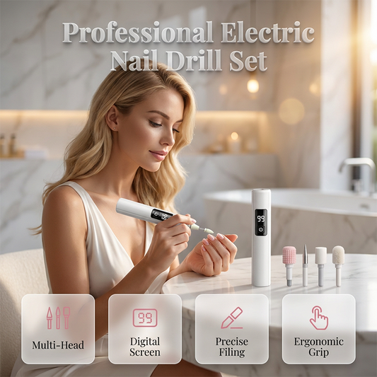 💎🏆 Last Day Special Price £9.99 ! ✨Professional Electric Nail Polisher