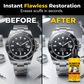 ✨One wipe restores brand-new shine! Erases all scratches and aging marks! Multi-purpose car scratch repair and glass restoration paste