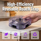 ♻️💐High-Efficiency Reusable Roach Trap – Eco-Friendly, Safe, Easy To Clean, Reusable Household Pest Catcher