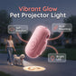 Anti-Lost Pet Glow Collar Projector Light with Breed Patterns