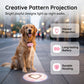 Anti-Lost Pet Glow Collar Projector Light with Breed Patterns