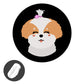 Anti-Lost Pet Glow Collar Projector Light with Breed Patterns