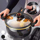 ⏰Sale for the last 2 hours: £37.98 !!!🍲✨Large-Capacity Enameled Pressure Cooker