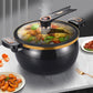 ⏰Sale for the last 2 hours: £37.98 !!!🍲✨Large-Capacity Enameled Pressure Cooker