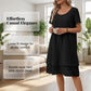 💗LAST DAY SALE 50% OFF⚡50K+ SOLD💕Women's Casual Loose Fit Short Sleeve Dress