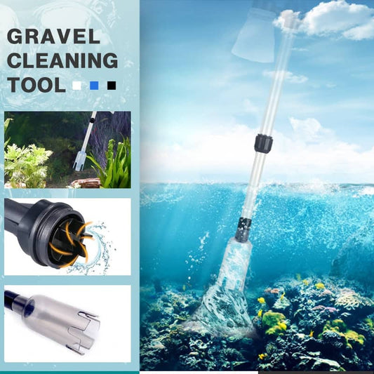 🐠 50% OFF NOW! Electric gravel cleaner for aquariums – battery-powered, adjustable tube length & easy to clean – perfect for all aquariums 🧹🐟