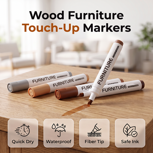 ⏰Rea de sista 2 timmarna: ￡4.99!! ✨Wood Furniture Touch-Up Markers