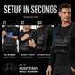 🔥Front & Back Cycling Vest Pack for Men – Hydration Ready, 3L Storage, Breathable Mesh 🏃