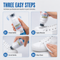 A no-rinse foam cleaner with a built-in brush head – a miracle cleaner for fabrics and furniture