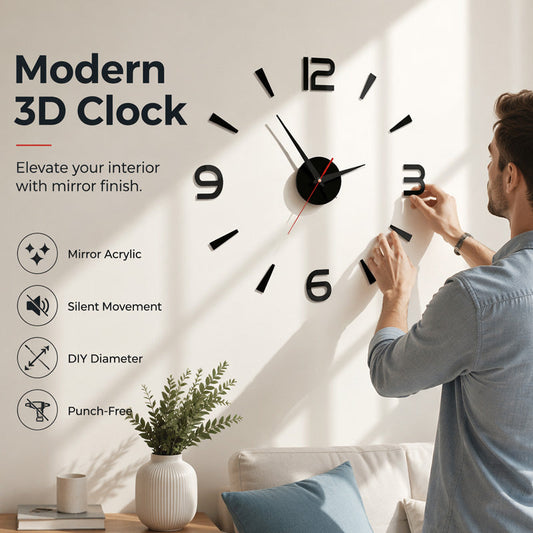 Modern Decorative DIY Wall Clock