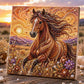🏆 Last Day Special Price £9.98🦉💛 Highland Cow Pearl Art DIY Kit – Relaxing DIY Craft to Create Stunning Coastal Artwork (📦Buy 2 Free Shipping)