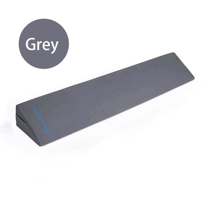 Bed Wedge Pillow for Headboard with Side Pockets