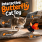 🦋🐱 Smart Sensing Flapping Butterfly Toy 🐈Perfect Playmate for Pets！Motion-activated, realistic flight, interactive fun – keeps your cat engaged for hours. 🔥✨