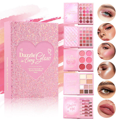 🎉✨️Amazing 55% OFF！💄Recommended by makeup artists！👱🏻‍♀️One palette covers all your full-face makeup looks！All-in-One Makeup Palette Book Set