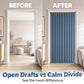 ⏰🔥LIMITED TIME 50% OFF! ⭐No-Drill Magnetic Accordion Door Curtain
