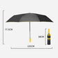 Windproof Umbrella – 10-Rib Waterproof & Compact Umbrella with Automatic Open/Close Function and Ergonomic Handle – Folding Mini Umbrella - Strong Umbrellas for Wind and Rain