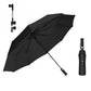 Windproof Umbrella – 10-Rib Waterproof & Compact Umbrella with Automatic Open/Close Function and Ergonomic Handle – Folding Mini Umbrella - Strong Umbrellas for Wind and Rain