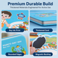 🍃🏆 Last Day Special Price £9.99 ! 🧲 Magnetic Puzzle Book for Kids – Reusable Travel Activity Toy ✈️ & Screen-Free Creative Play ✨