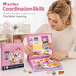 🍃🏆 Last Day Special Price £9.99 ! 🧲 Magnetic Puzzle Book for Kids – Reusable Travel Activity Toy ✈️ & Screen-Free Creative Play ✨