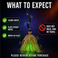 🎃Electric witch’s broom as a Halloween decoration🧹