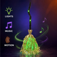 🎃Electric witch’s broom as a Halloween decoration🧹